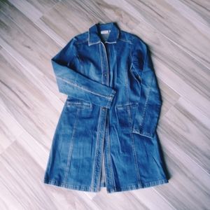 EUC Halogen Size Small Denim Dress
